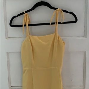 Yellow dress
